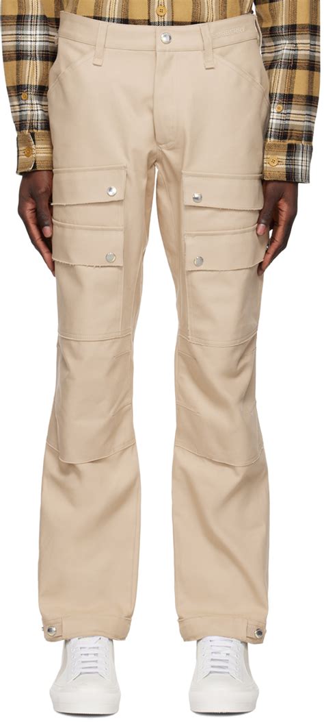 fake burberry print trousers|burberry cargo trousers.